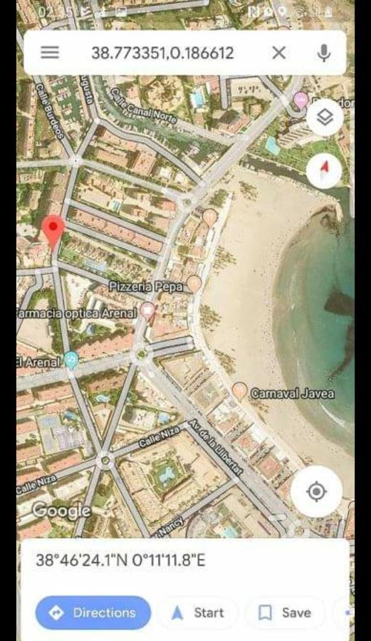 Jávea Apartamento Arenal II מראה חיצוני תמונה